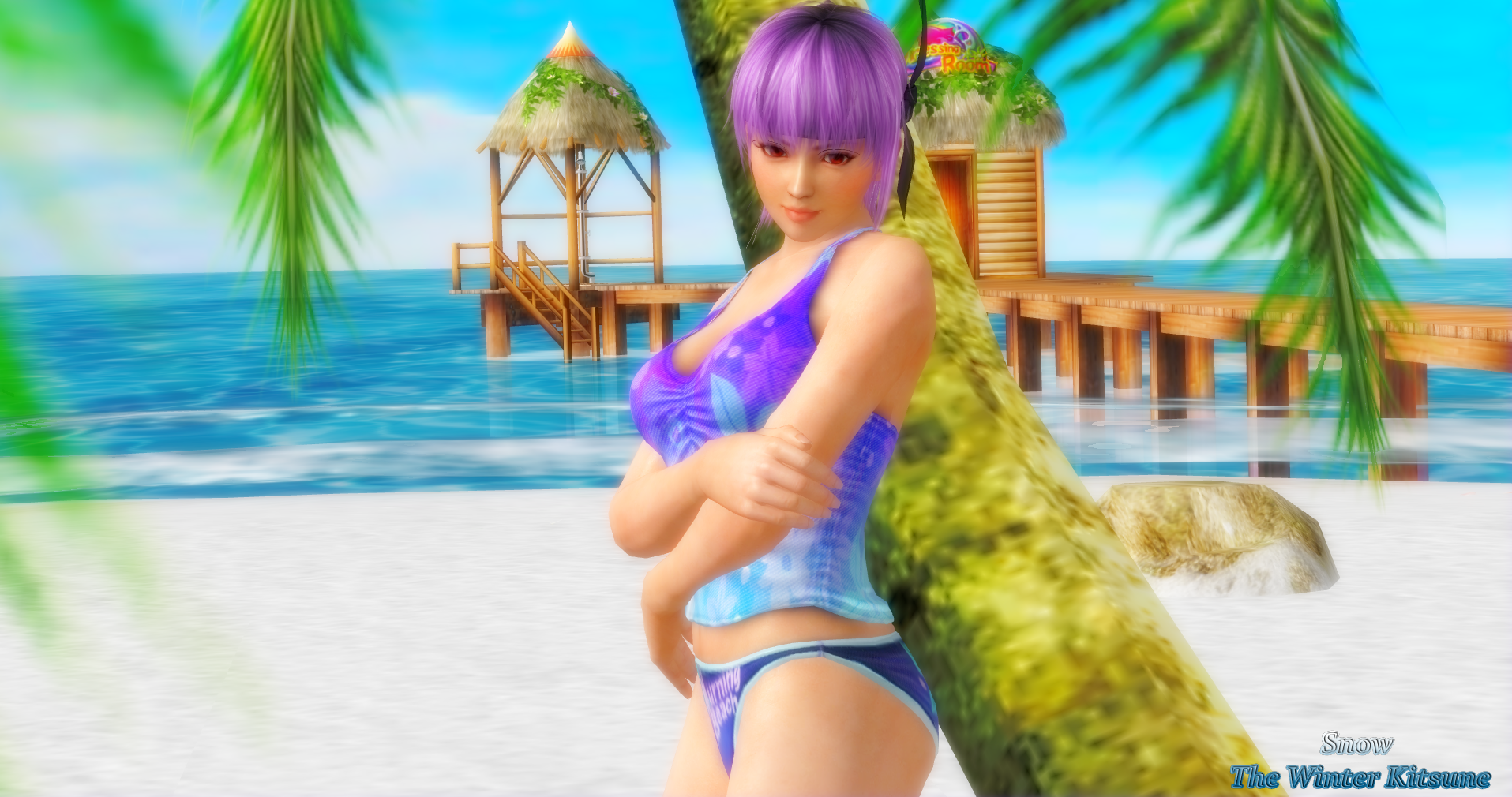 Ayane - Win Pose 2