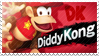 Diddy Kong - Splash Card Stamp