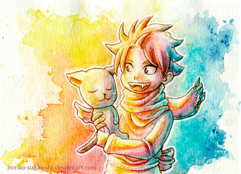 Natsu and Happy