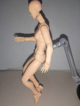 Floating female pose