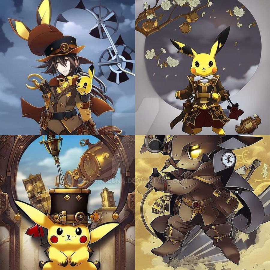 Steampunk Pikachu