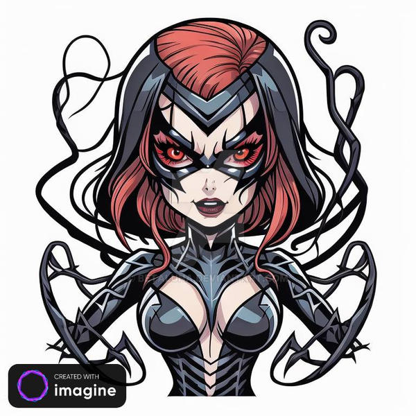 Venomized Black Widow