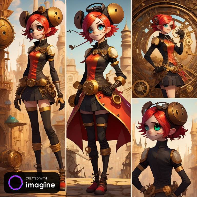 Steampunk girl