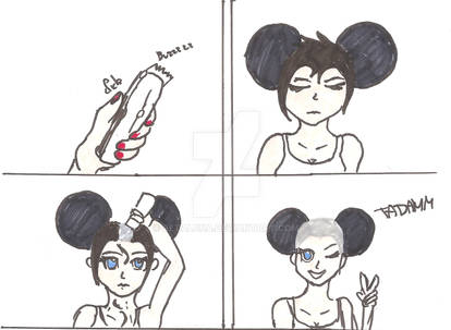 Anime (anthro) Minnie Mouse buzzcut
