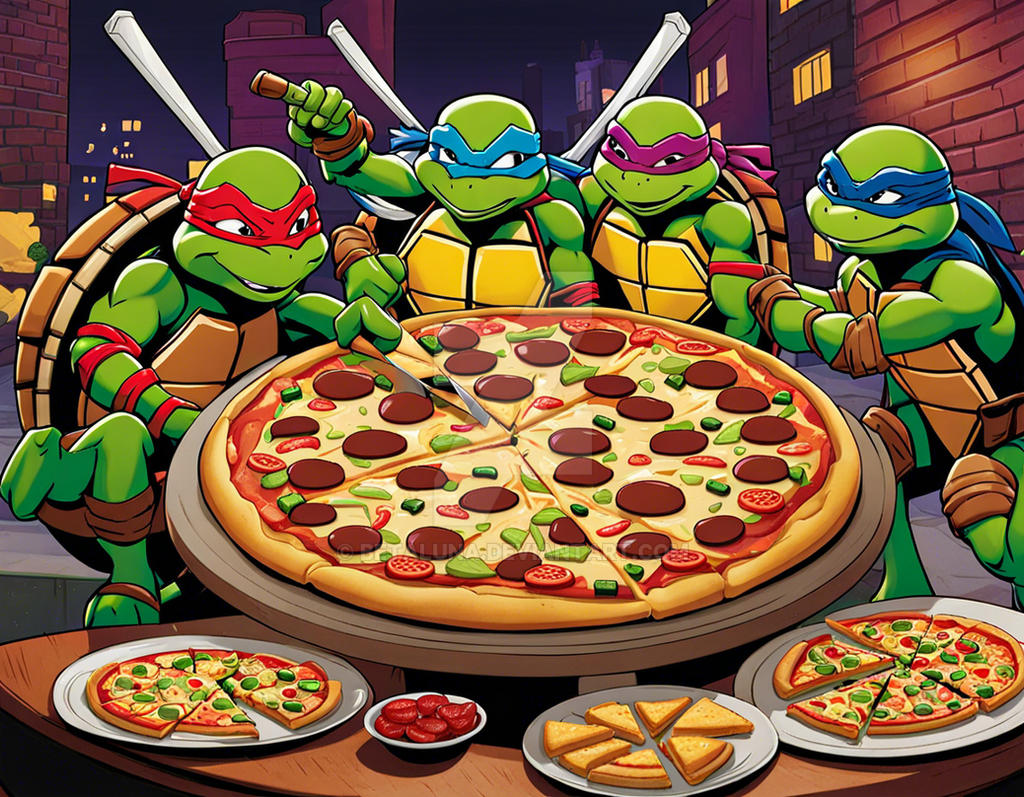 TMNT PIZZA PARTY