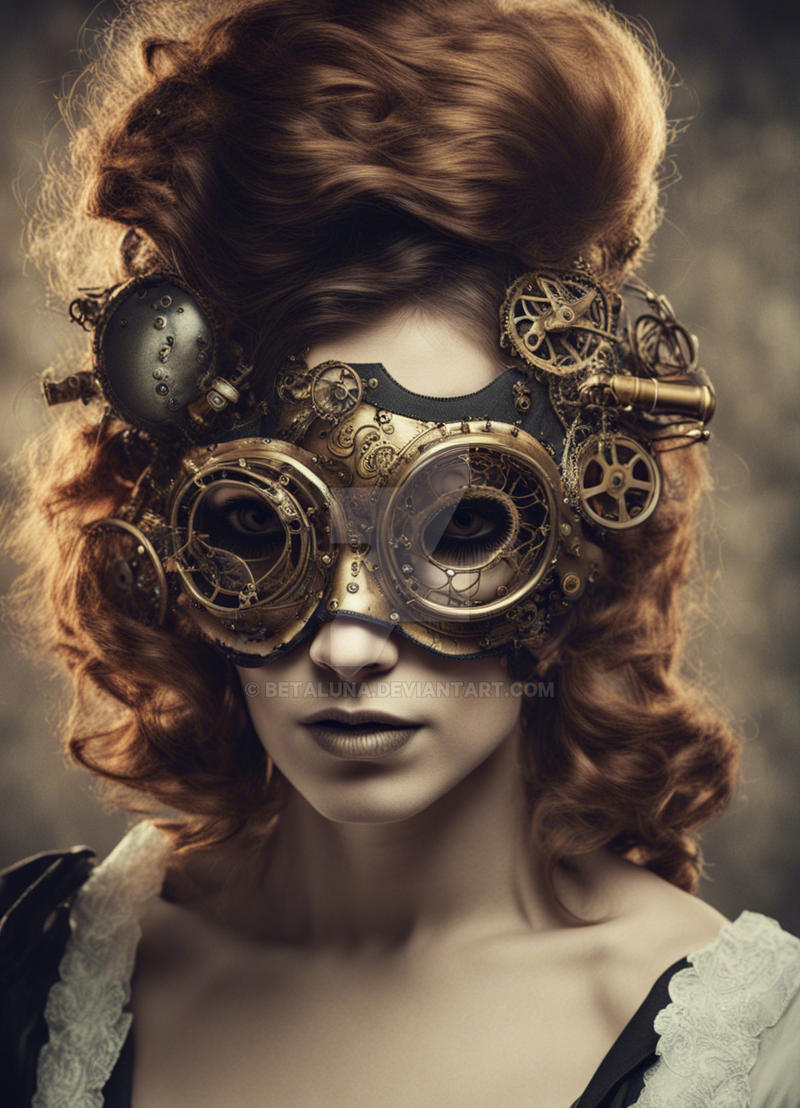 Steampunk Masquerade mask