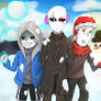 Snow time trio glitchtale v2