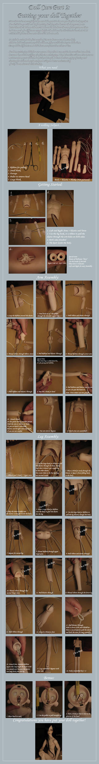 Doll Tutorial: How to Restring