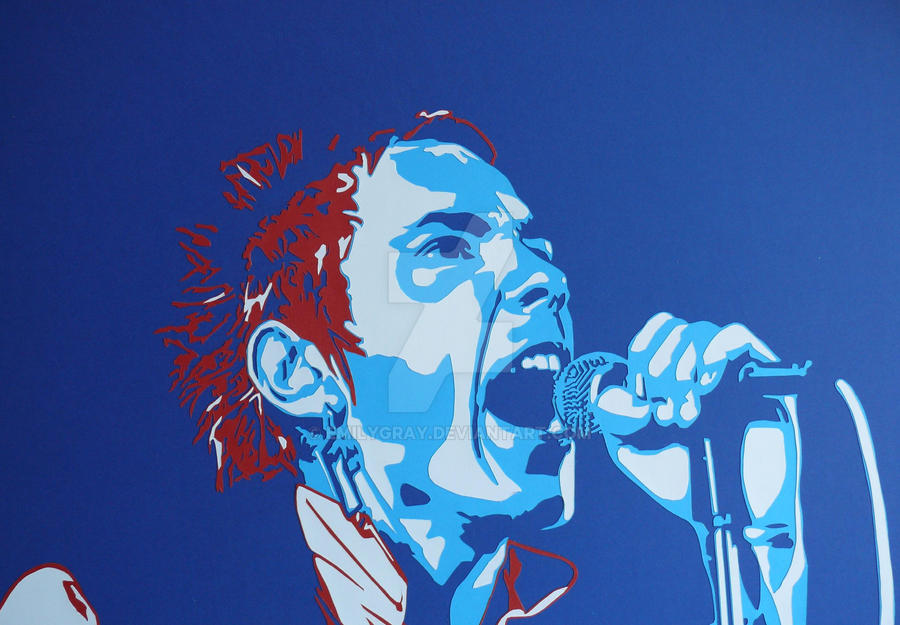 Johny Rotten Colouring Johnny Rotten by emilygray on DeviantArt