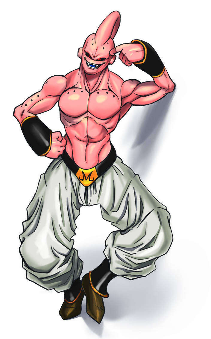 Majin Boo by vansolt on DeviantArt