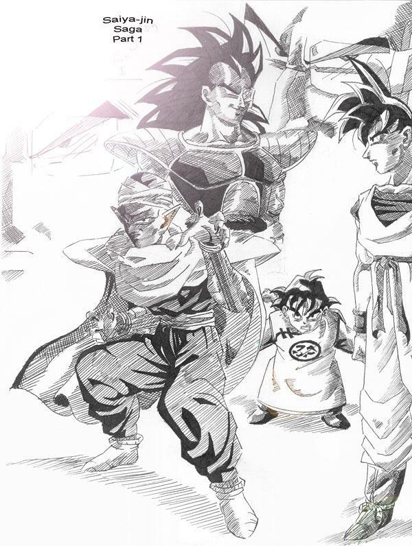 Saiyan Saga Picture 1 by McLoren on DeviantArt