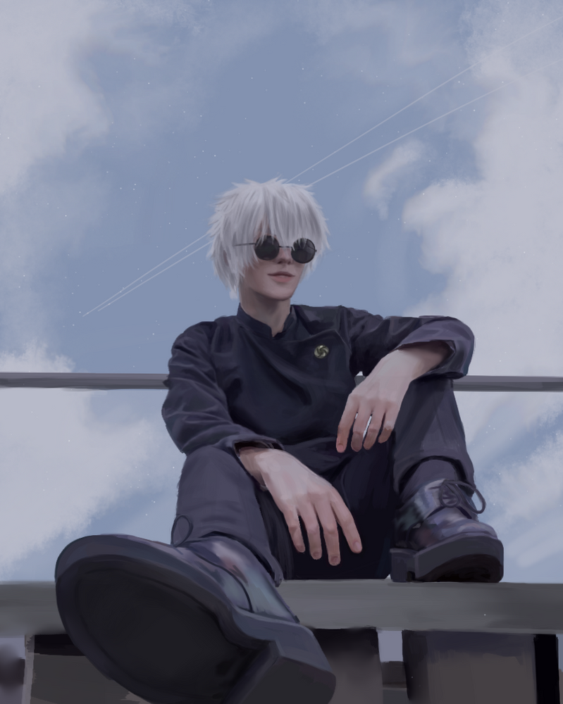 Gojo Satoru IRL by itsminaxd on DeviantArt