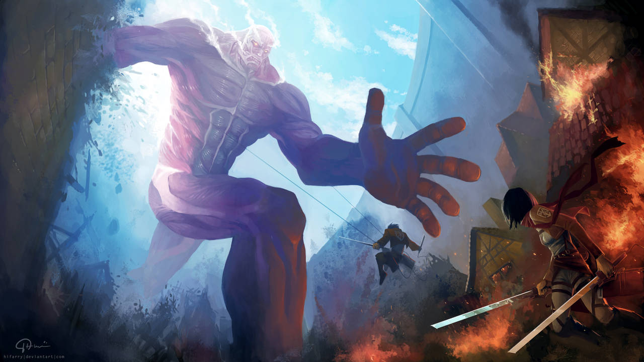 Attack On Titan by hifarry