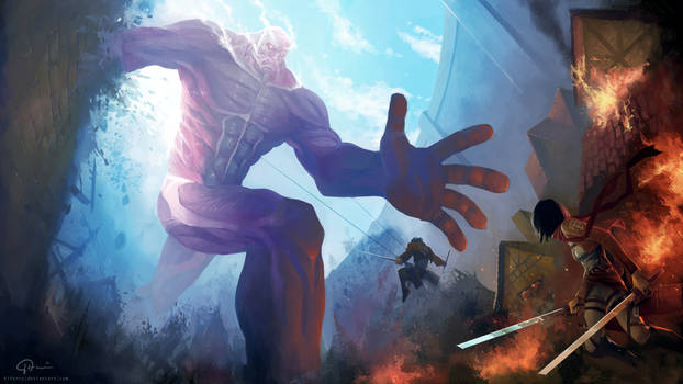 Attack On Titan by hifarry