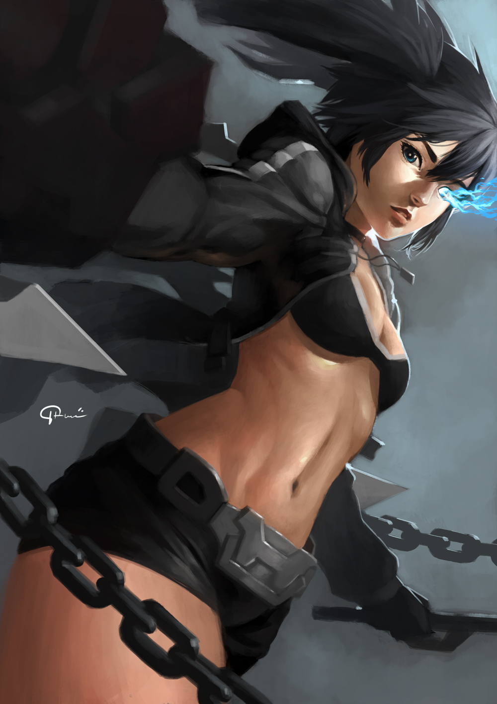 Project Pin Up 03|Black Rock Shooter