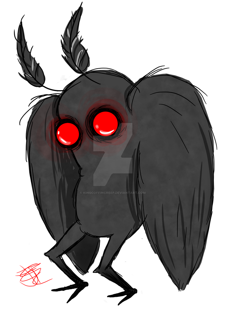 Mothman by kingcoffincreep on DeviantArt