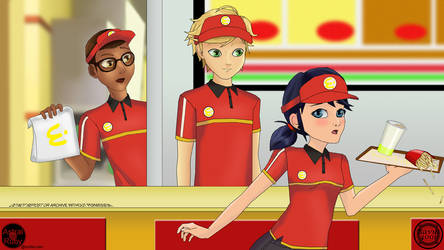 Miraculous Fast Food AU