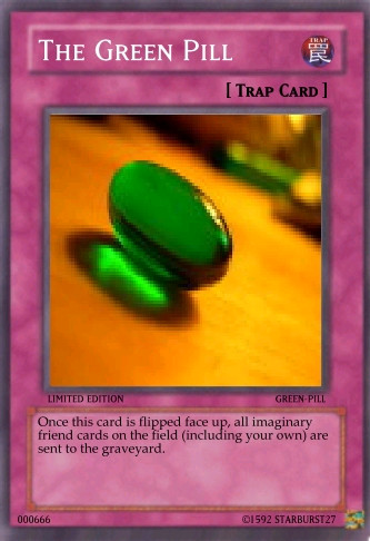 Green Pill card