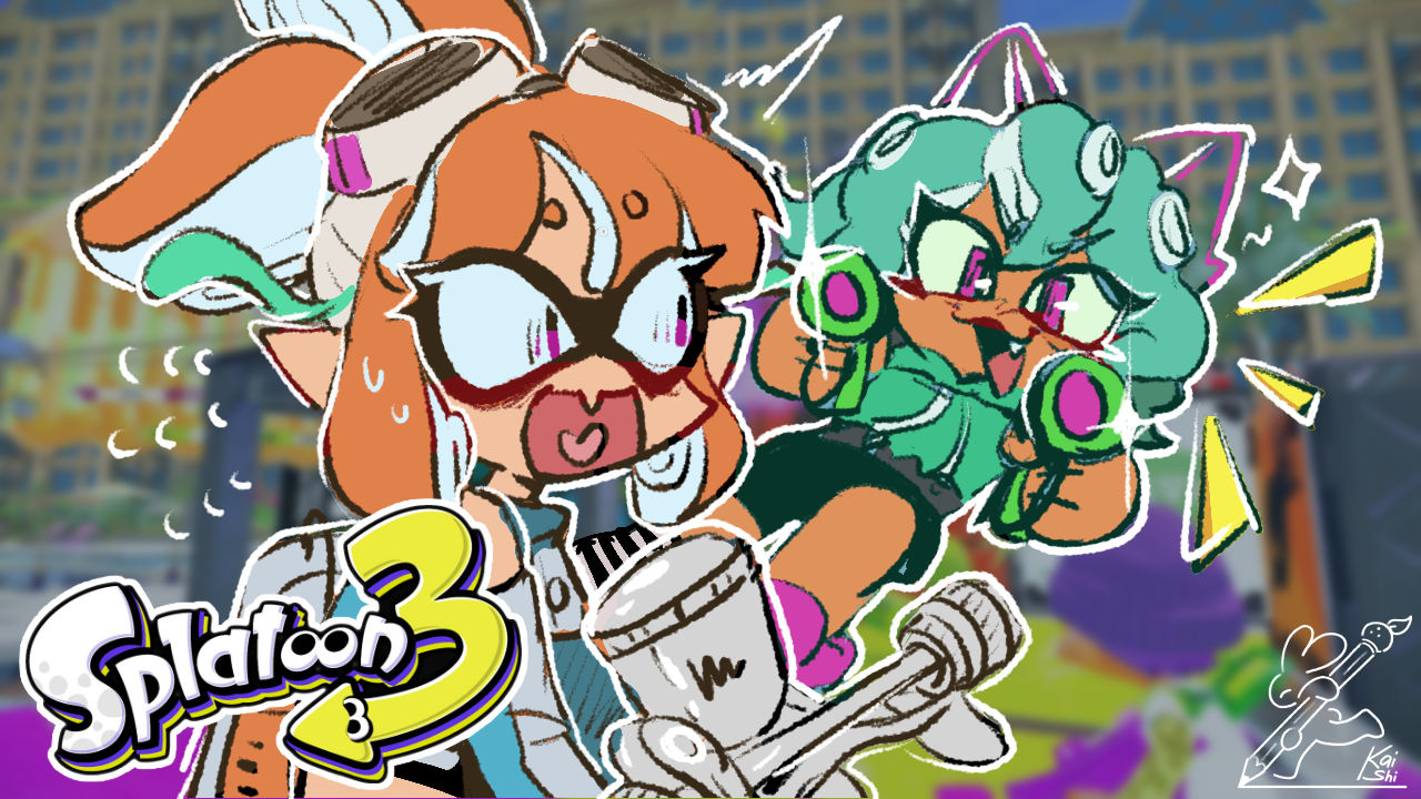 Splatoon Sea Deviantart splatoon 3!!!!!! by kaikaishi on DeviantArt