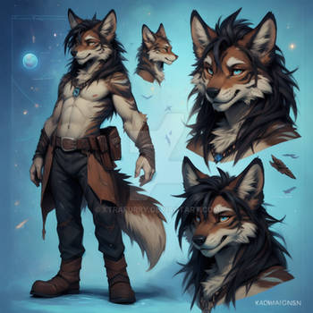 [OPEN] Original Unique Hybrid Wolf Adoptable Furry