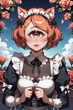 [OPEN] Cute Cyclops Maid Female