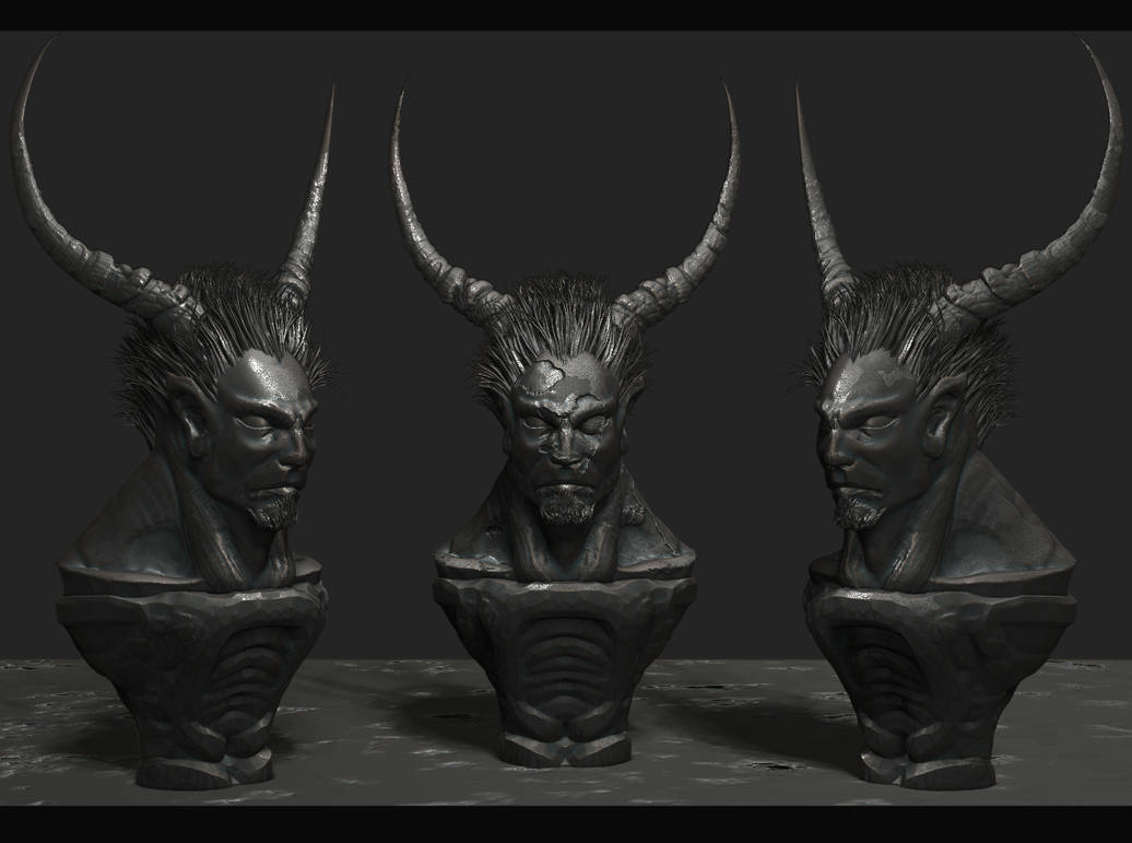 Devil Structure the devil sculpt by Zbrush-Hero on DeviantArt