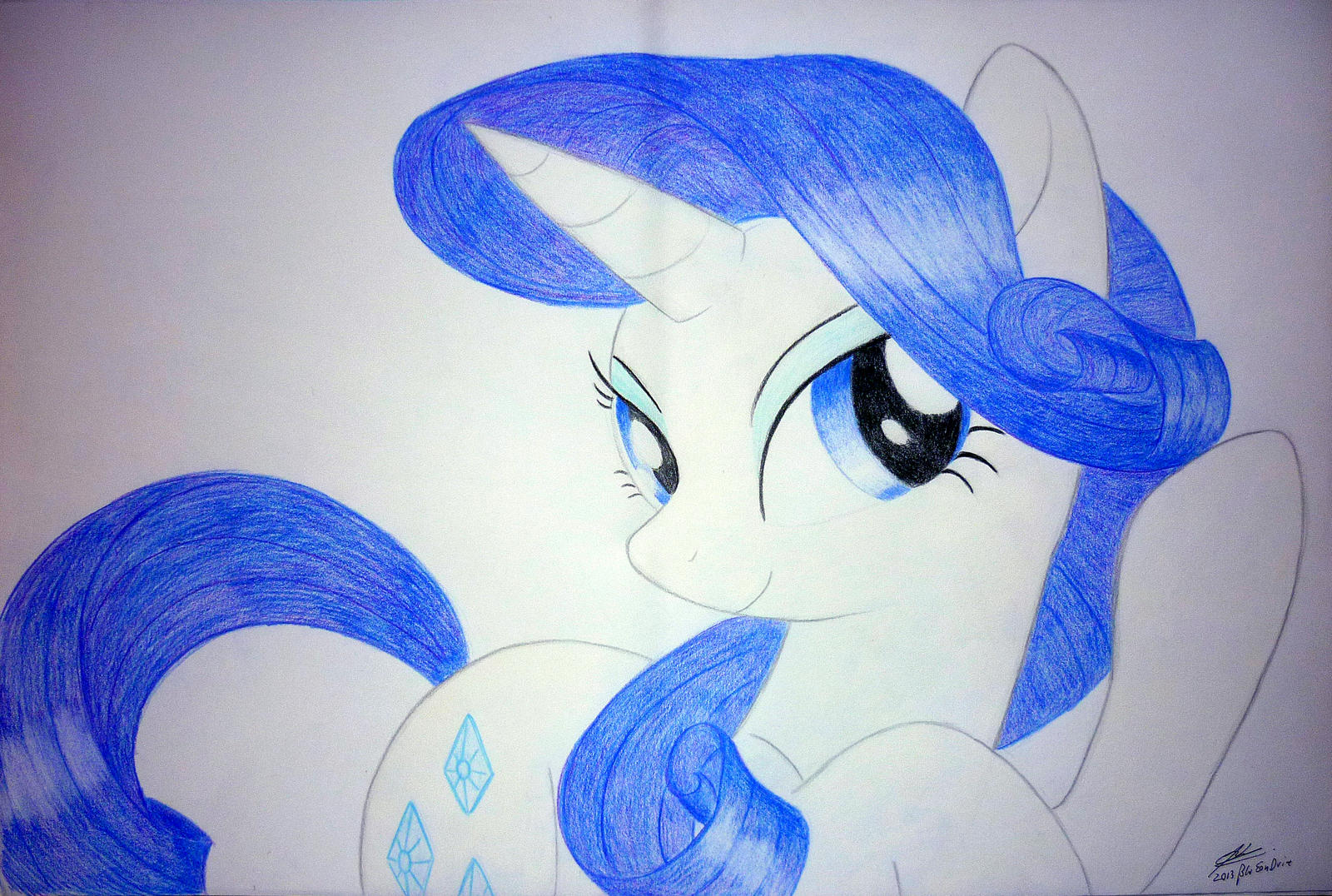 Rarity by BluDraconoid on DeviantArt