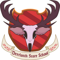 Deerlonth Scare School Shield - VECTOR