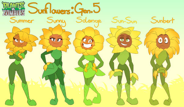 Sunflowers - 5th Generation
