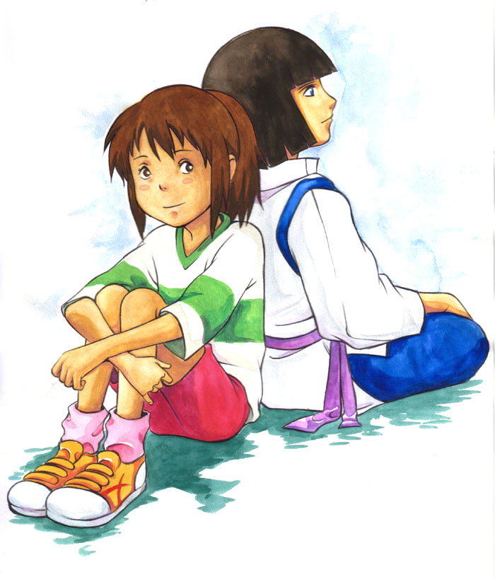 Chihiro and Haku