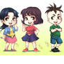Monica's gang chibi