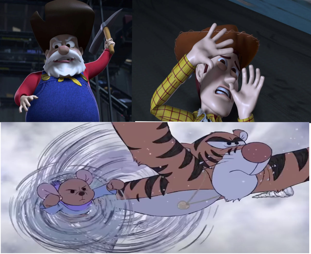 Tigger Robby Tigger and Roo save Woody by twinskitty on DeviantArt