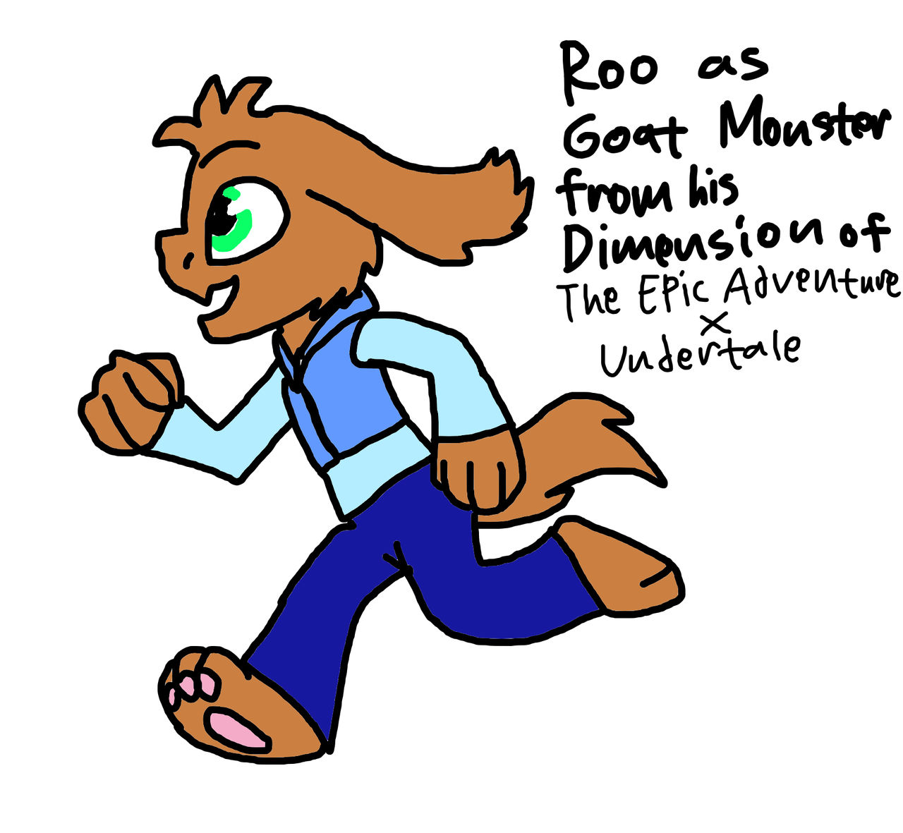 Monster Roo COS - Goat Monster Roo by twinskitty on DeviantArt