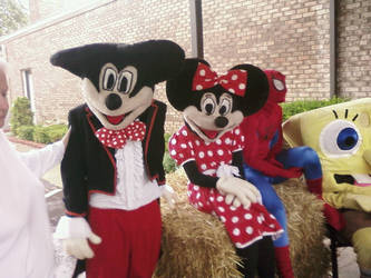 Mickey and Minnie Costumed 1