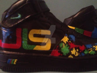 JLS Custom hand painted Nike air force