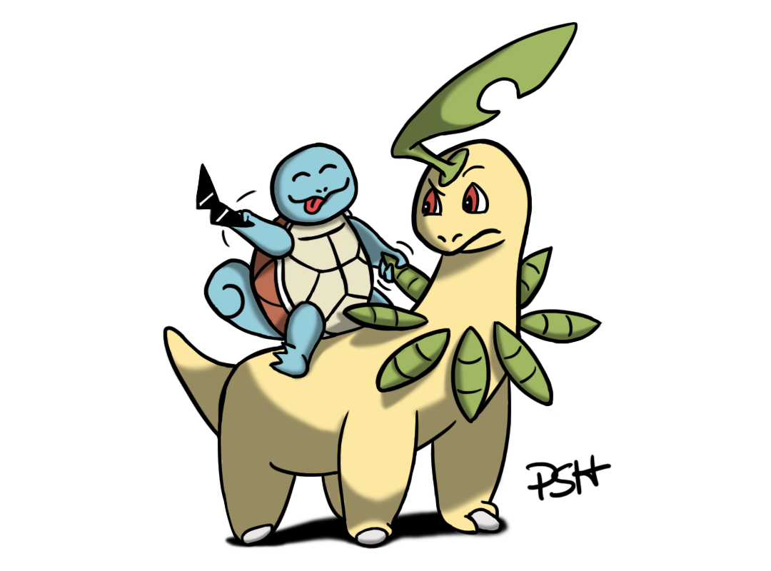 POKEDDEX Days 11 and 12: Squirtle and Bayleef