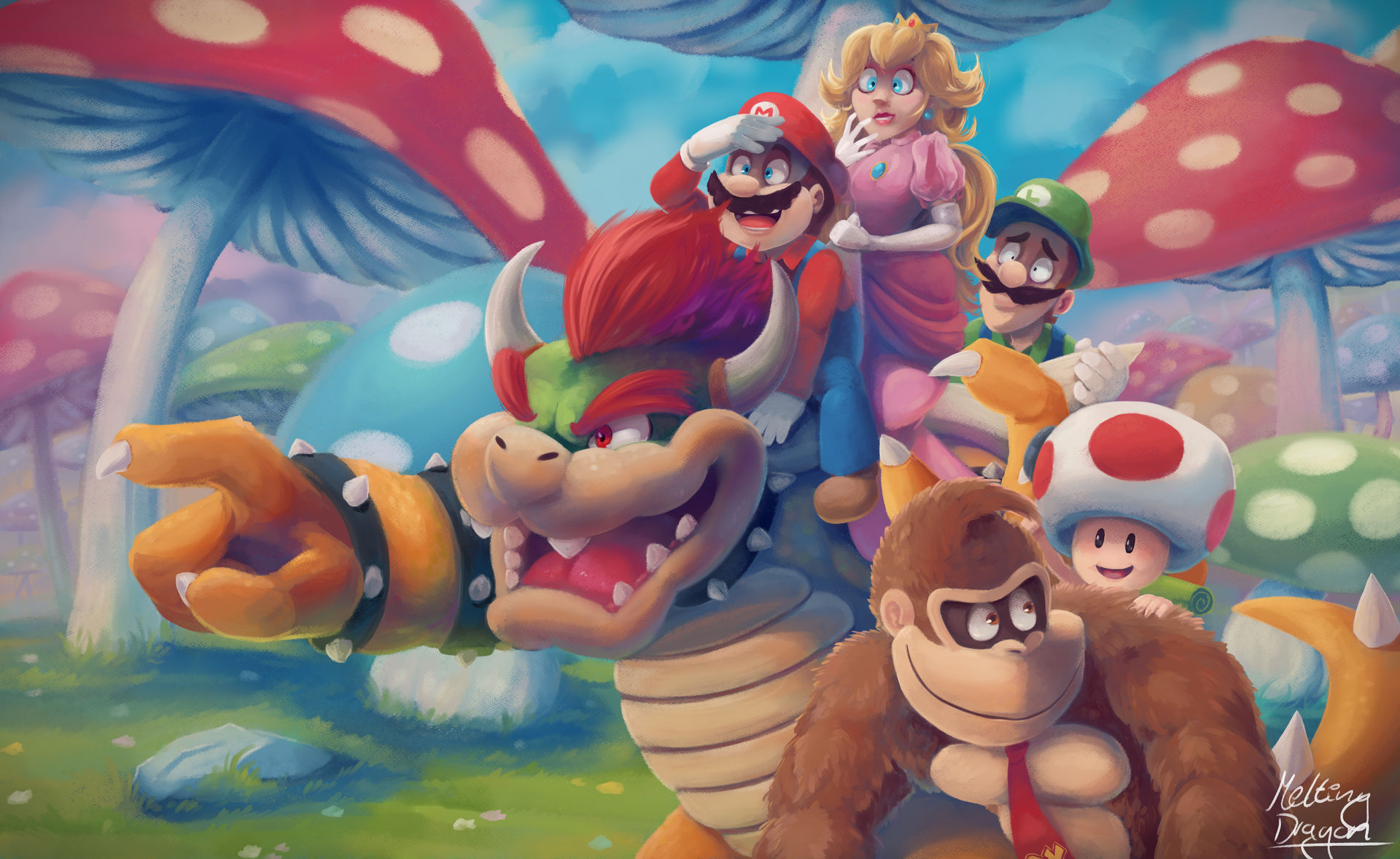 Super Mario and Friends