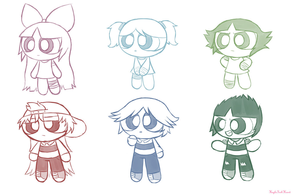 PPG and RRB (Experiment (1) AU) by KaylaTechHeart on DeviantArt