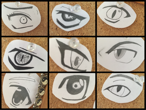 Eyes I drew