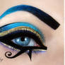 Katy Perry Dark Horse inspired makeup and nail-art