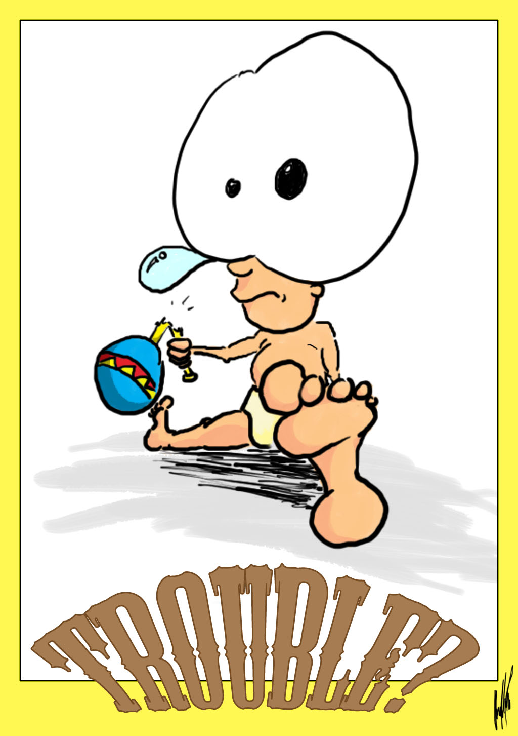 Trouble? by nukehead on DeviantArt
