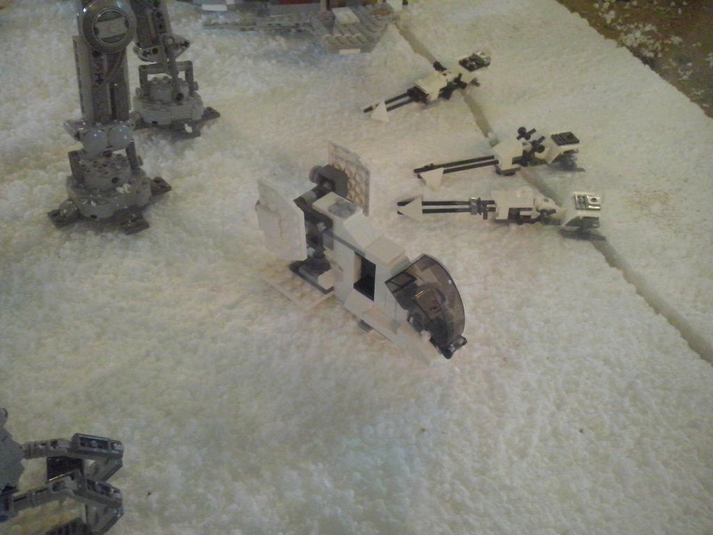 Star Wars Exhibition - Hoth's battle 4