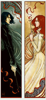 Severus+Lily Bookmarks