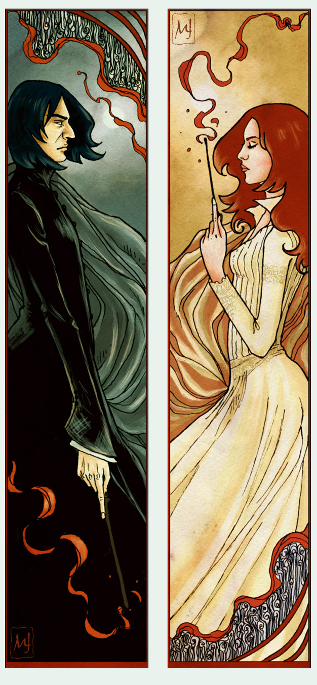 Severus+Lily Bookmarks