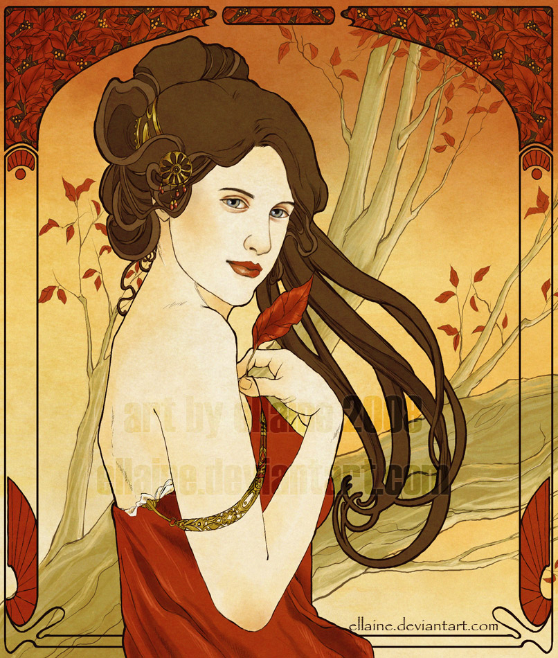 Art Nouveau - Autumn