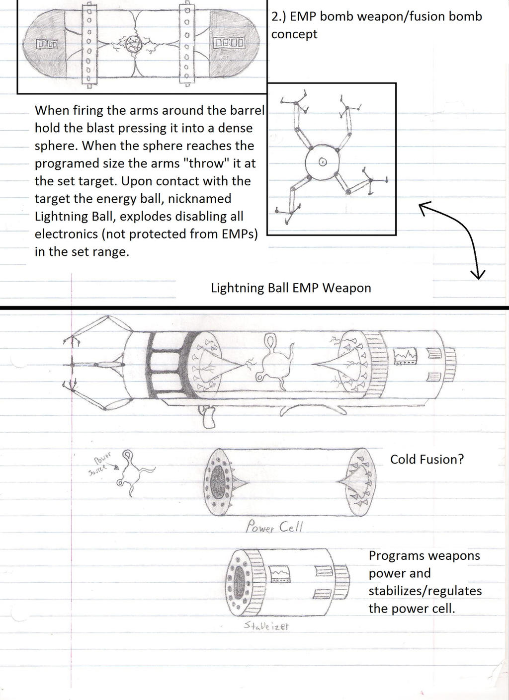 Emp Rockets Design Lightning Ball EMP Launcher by NRS97 on DeviantArt