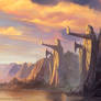 The Argonath - Lord of the Rings TCG