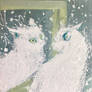 Cat in the mirror