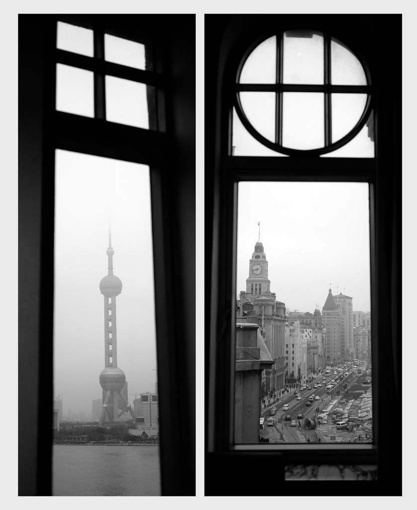 Shanghai from the windows