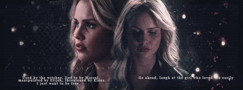 Rebekah Mikaelson | Timeline Libere #OO2